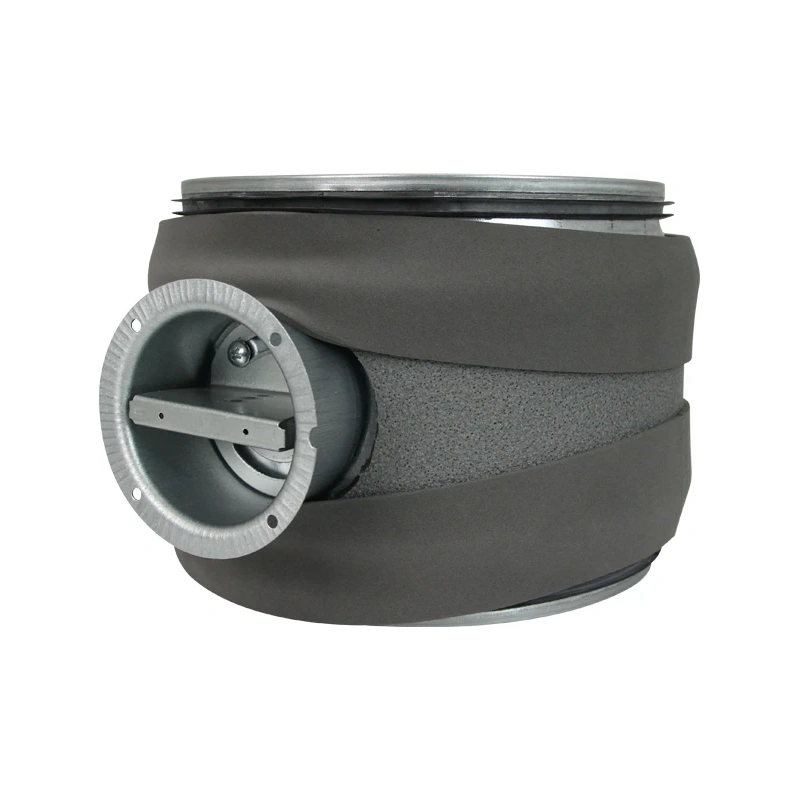 Thermoduct 9 mm handbediende regelklep diameter 250 mm geïsoleerd