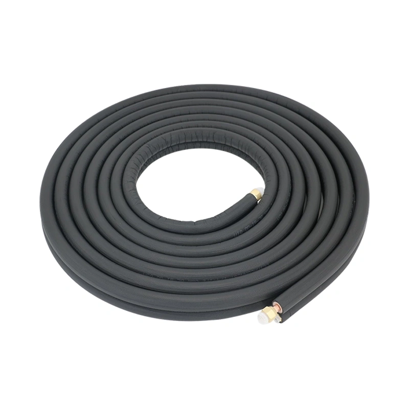 Koelleidingset met flarewartels 1/4-1/2 lengte 10 meter