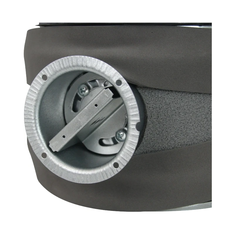 Thermoduct 9 mm handbediende regelklep diameter 450 mm geïsoleerd