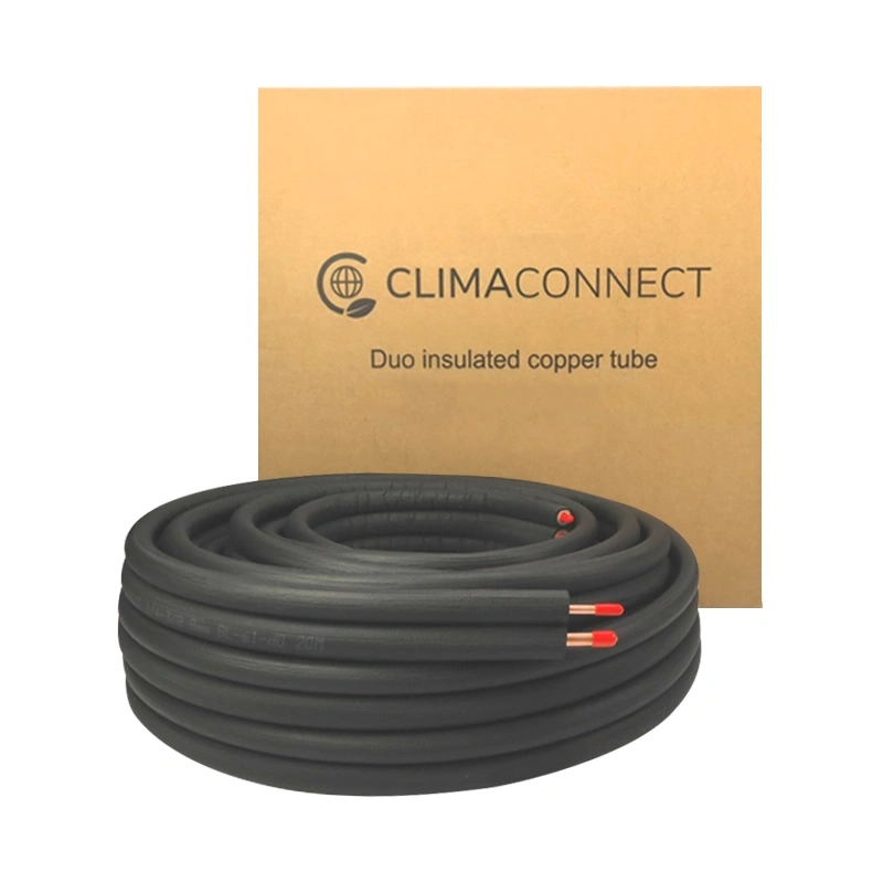 Climaconnect Duo geisoleerde koelleiding 1/4-1/2 rol 20 meter