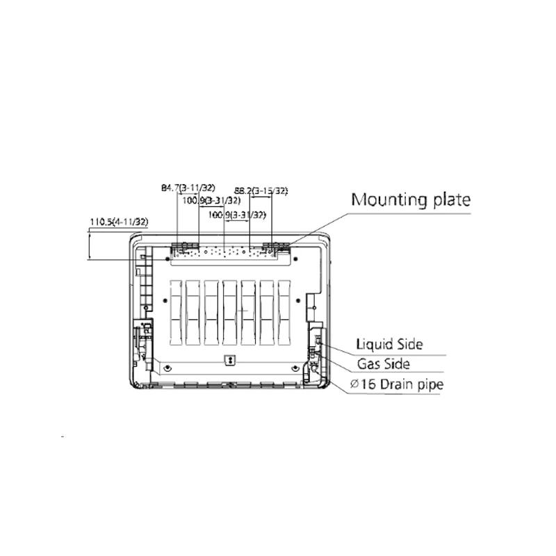 MaxiCool airco binnenunit Inverter Console R32 5,0 kW
