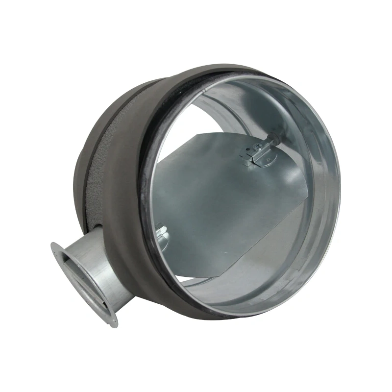 Thermoduct 9 mm handbediende regelklep diameter 180 mm geïsoleerd
