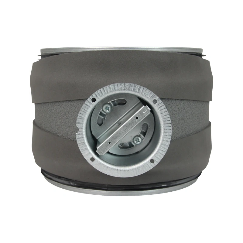 Thermoduct 9 mm handbediende regelklep diameter 355 mm geïsoleerd