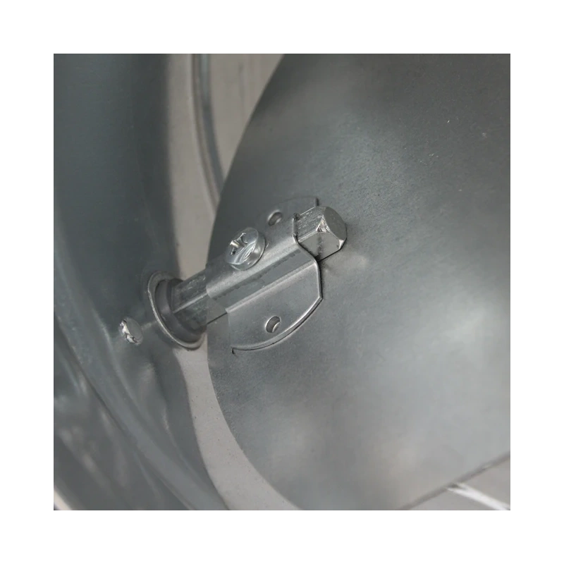 Thermoduct 9 mm handbediende regelklep diameter 200 mm geïsoleerd