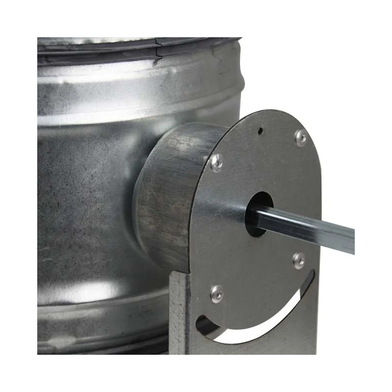 Motorbediende regelklep Ø 125mm voor spirobuis