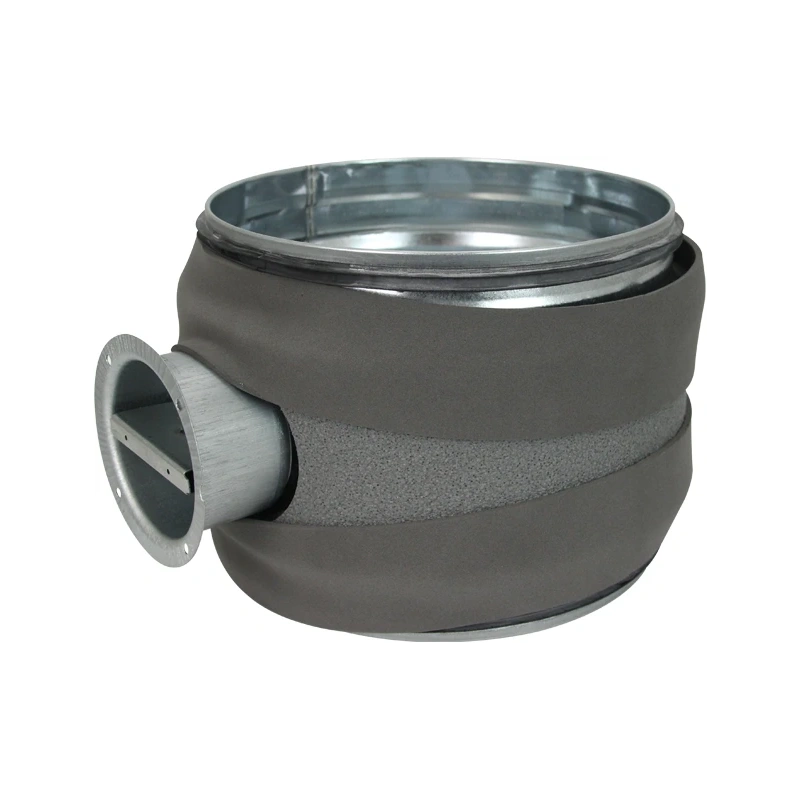 Thermoduct 9 mm handbediende regelklep diameter 250 mm geïsoleerd
