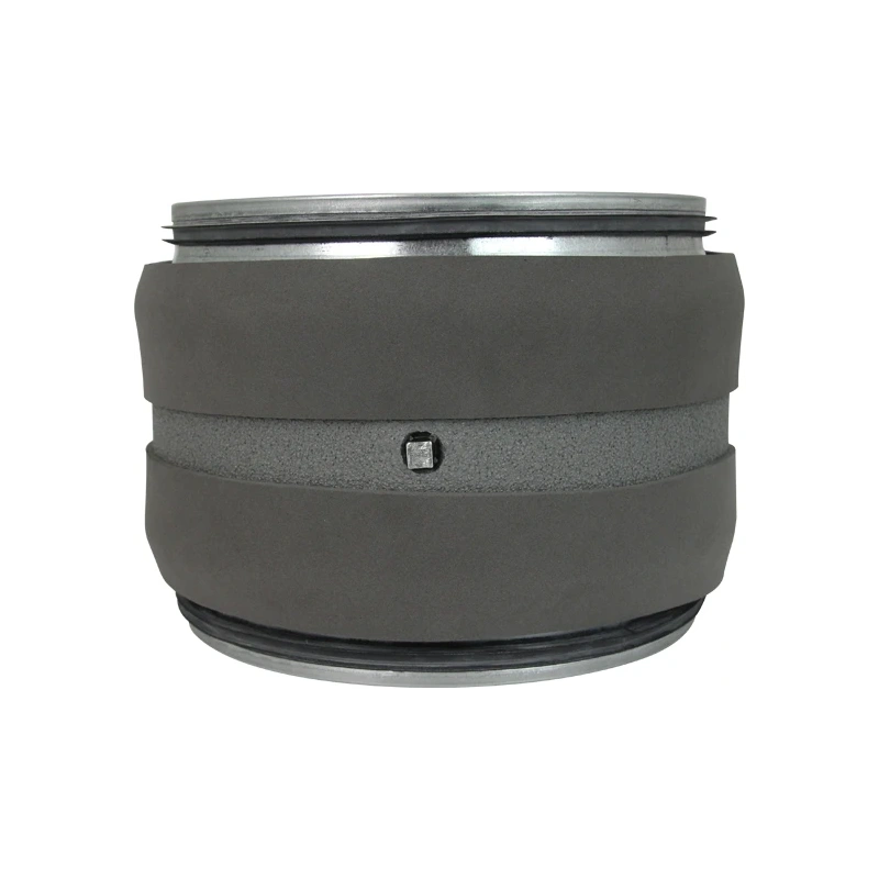 Thermoduct 9 mm handbediende regelklep diameter 400 mm geïsoleerd